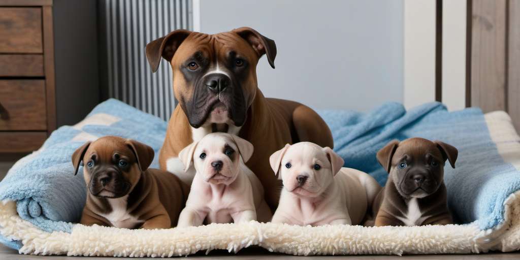 cuantos cachorros puede tener un american bully