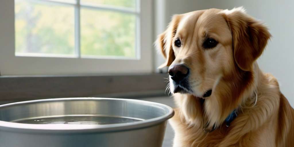 Perro no toma agua después de una cirujía